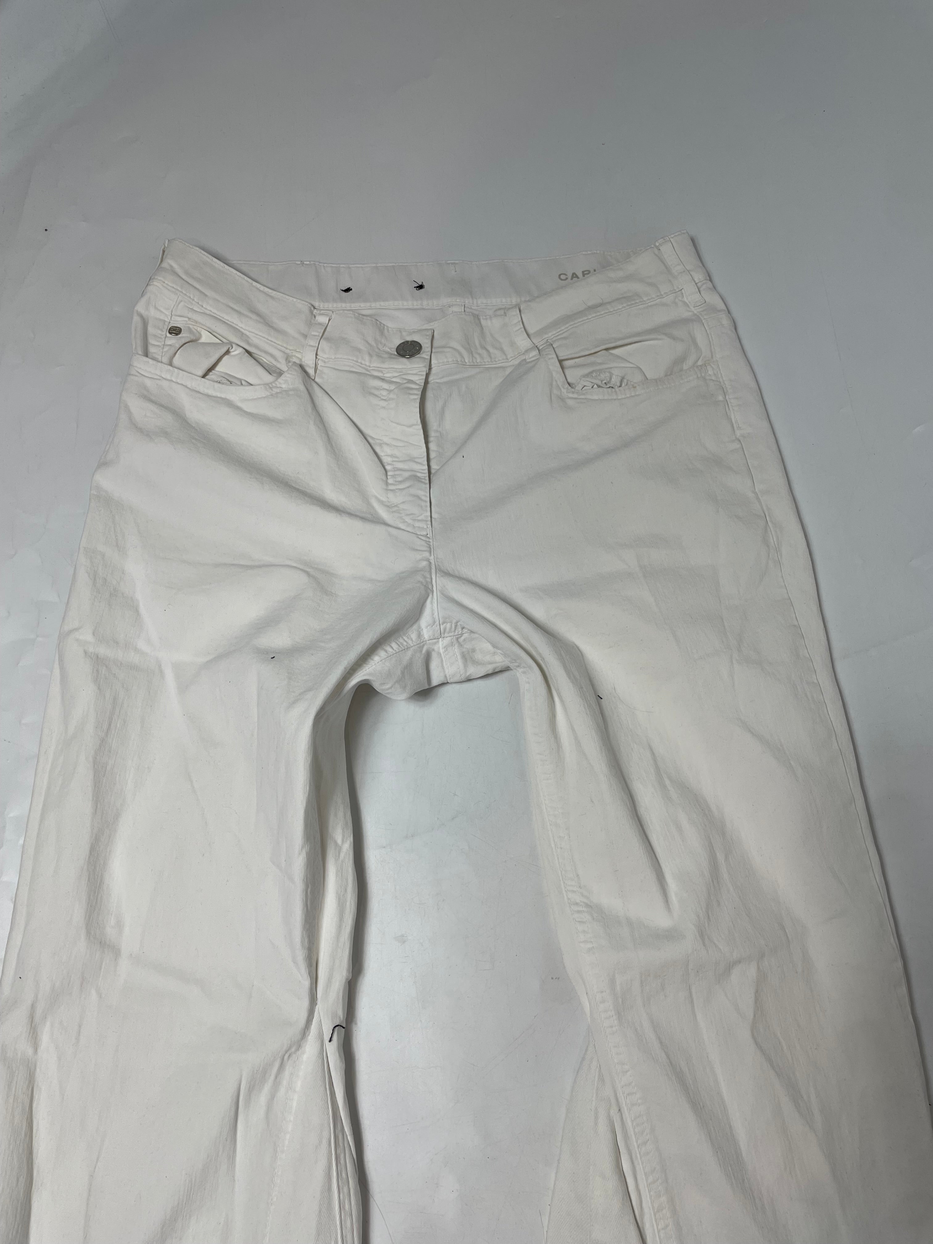 White Flare Jeans