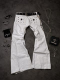 White Flare Jeans