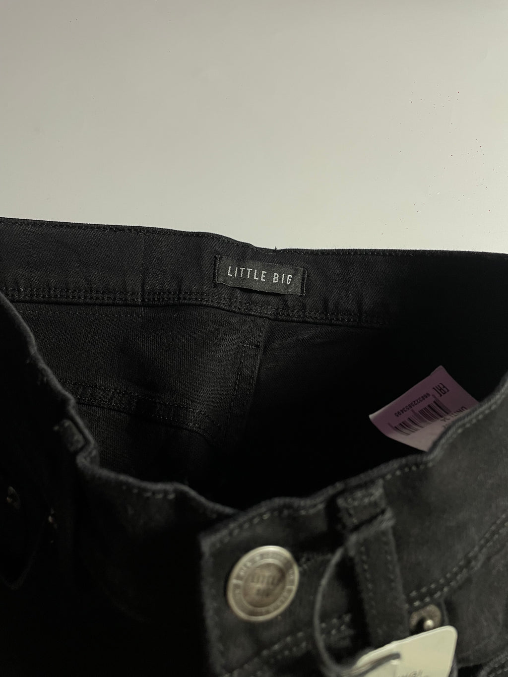 Black Flare Jeans with gothic elements