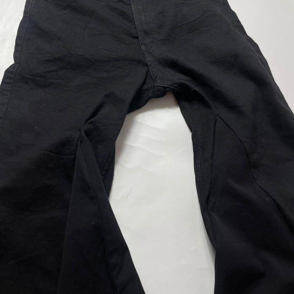 Men's Black Flare Jeans
