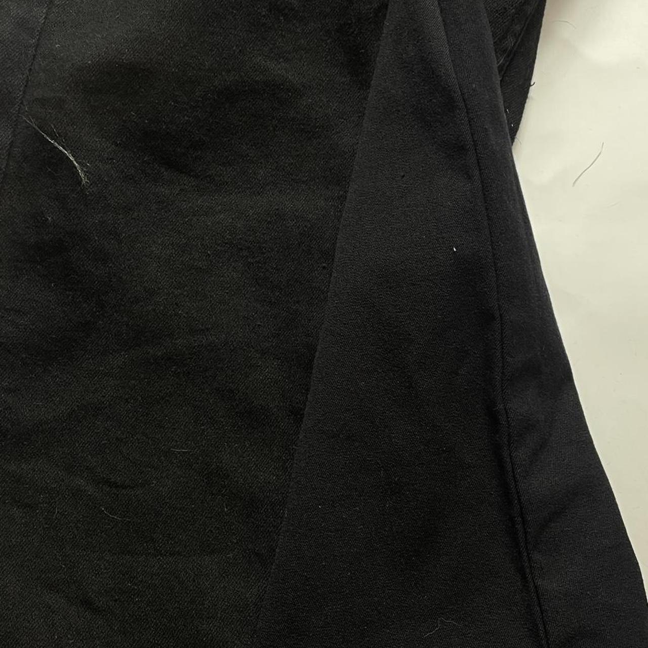 Men's Black Flare Jeans